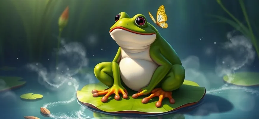 Films de fantaisie avec des grenouilles