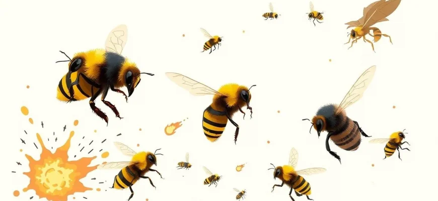 Films d'action avec des abeilles