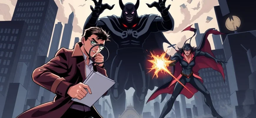 Films Détectives contre Supervilains