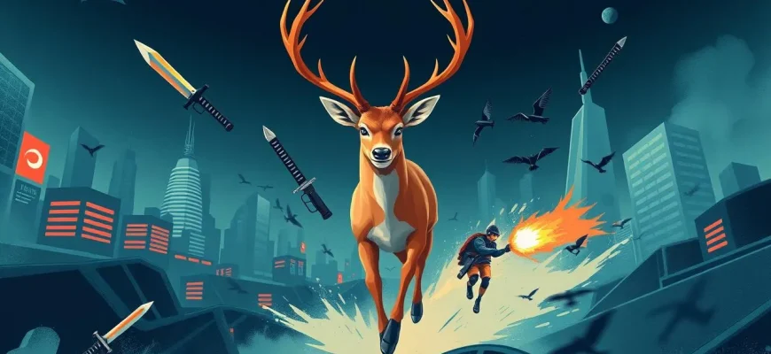 Films d'action avec des cerfs