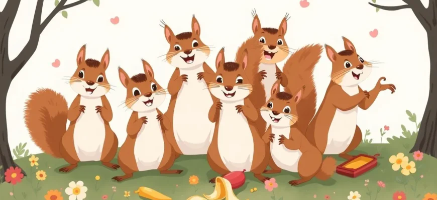 Top 10 des Comédies avec des Écureuils