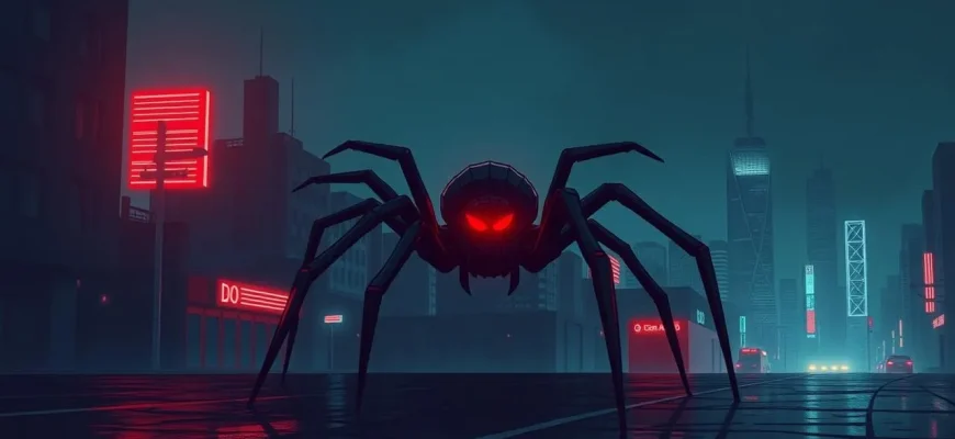 Films d'action avec des araignées