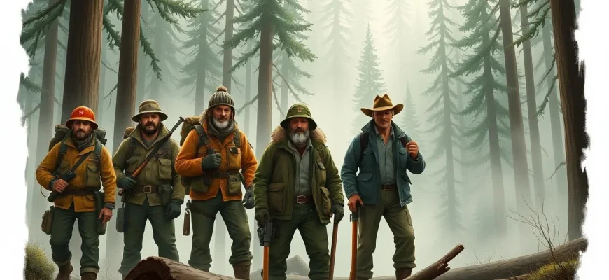 Films d'action sur les bûcherons