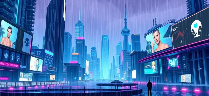 Films de science-fiction sous la pluie