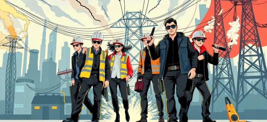 Films d'action avec des électriciens