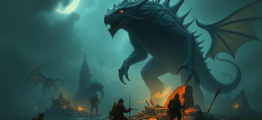 10 œuvres similaires à Monster Hunters