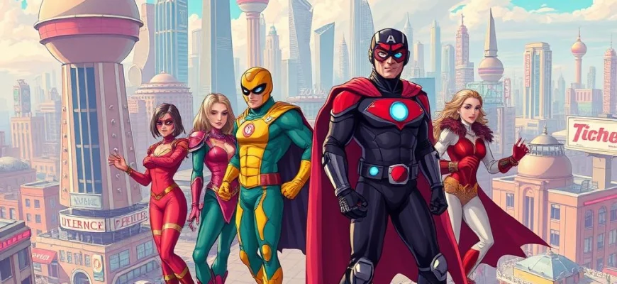 10 œuvres similaires à La Légende des super-héros pour les fans