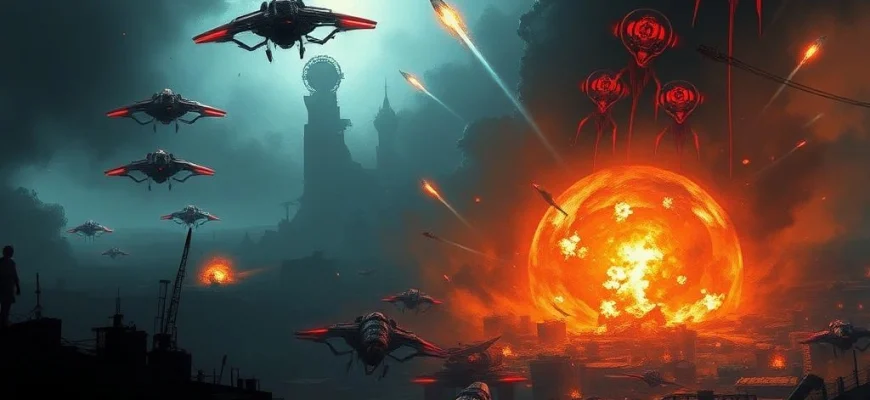 10 œuvres similaires à La Guerre des Mondes