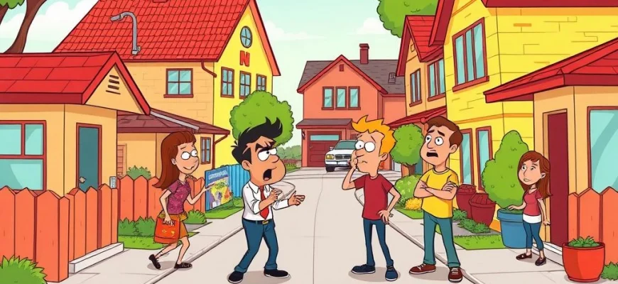 10 œuvres similaires à Voisins en colère pour vous divertir