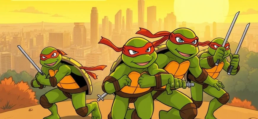10 œuvres similaires à Teenage Mutant Ninja Turtles