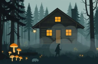Films de fantasy dans une cabane en forêt