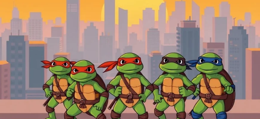 10 œuvres similaires à Les Tortues Ninja