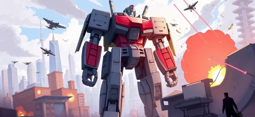 Films d'action avec des robots géants