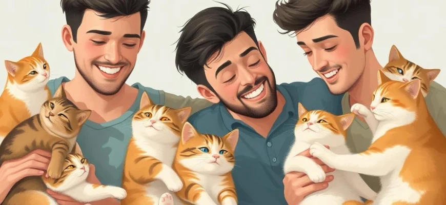 10 Œuvres Similaires à 'Cat Daddies' pour les Fans de Chats