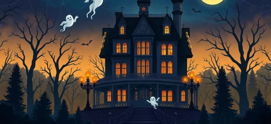 10 Œuvres Similaires à Le Manoir hanté