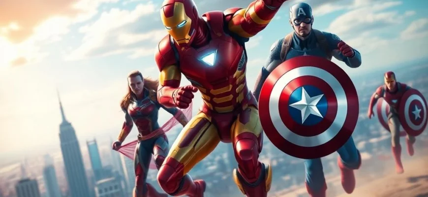 10 Œuvres similaires à Iron Man & Captain America