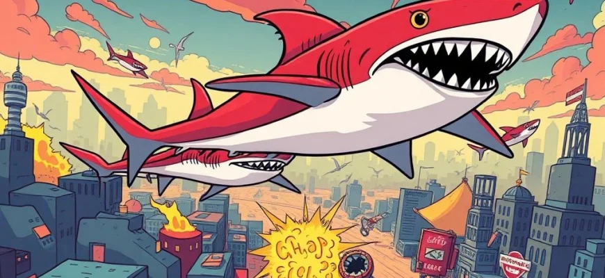 Des œuvres aussi déjantées que Sharknado 5