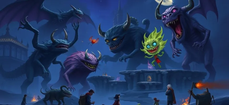 10 Œuvres Similaires à Monster Town