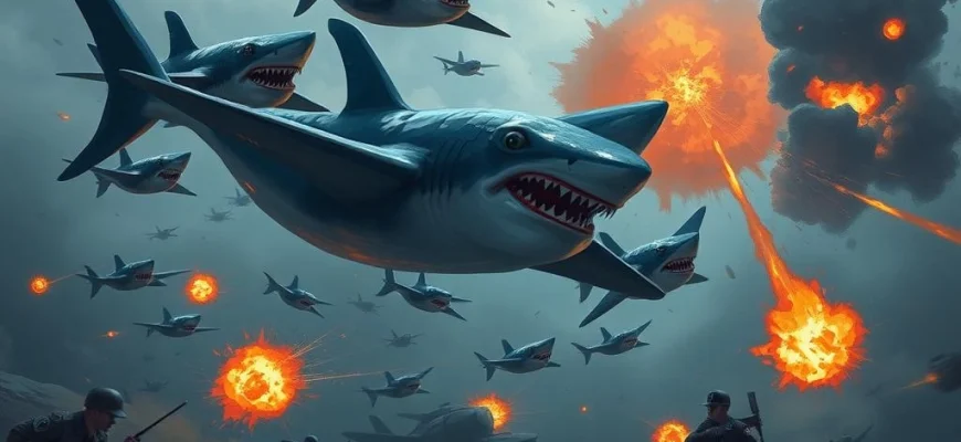 10 films délirants similaires à Sky Sharks