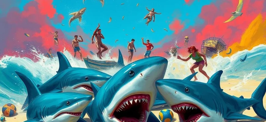 10 œuvres similaires à Jersey Shore Shark Attack
