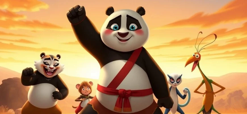 10 films et séries similaires à Kung Fu Panda 3