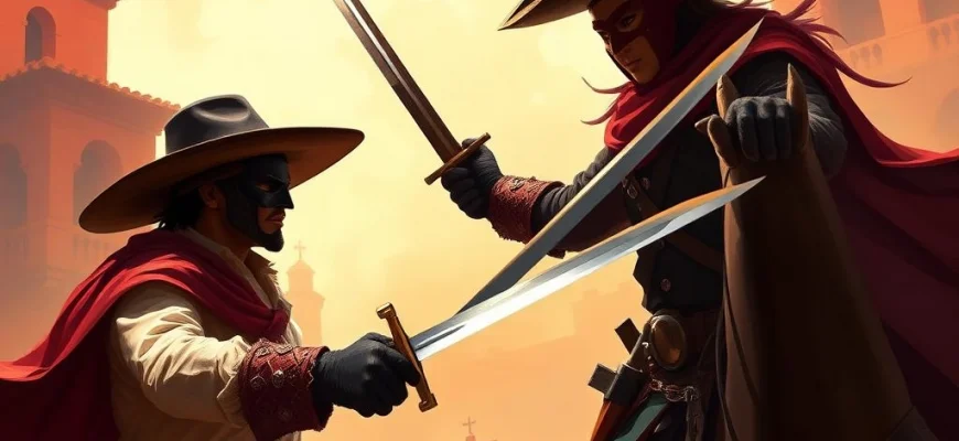 10 Œuvres Similaires à Le Masque de Zorro
