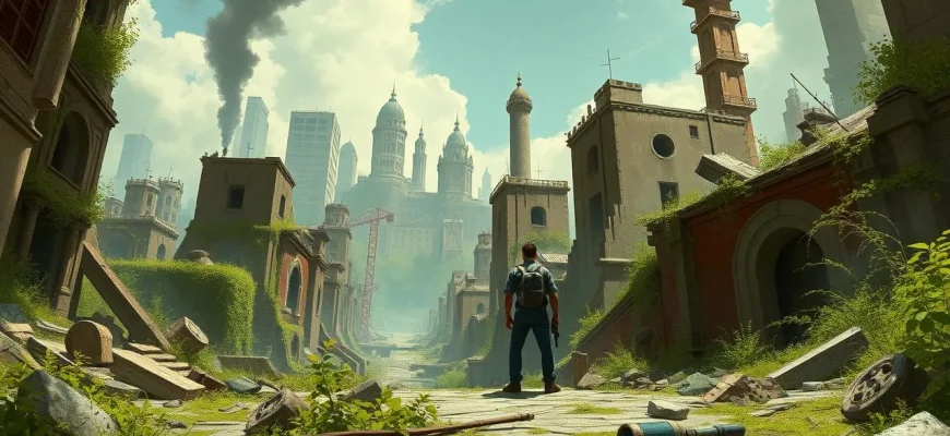 Films d'action dans les ruines