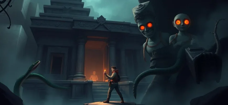 Films d'action dans des temples