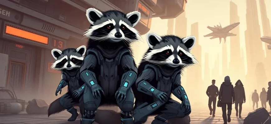 Films de science-fiction avec des ratons laveurs